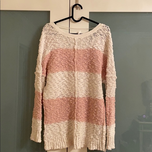 Free People striped knit sweater - Picture 5 of 7